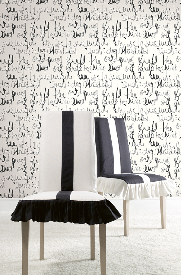 Tapet decorativ Black & White